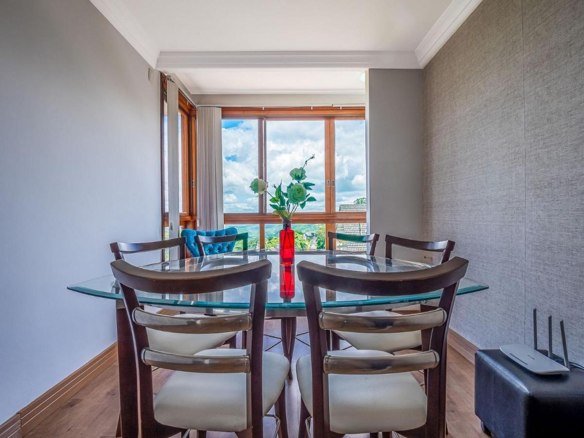 Cristo Rei 302 - Apartamento Em Gramado - Vista Para O Vale Apartment Екстериор снимка