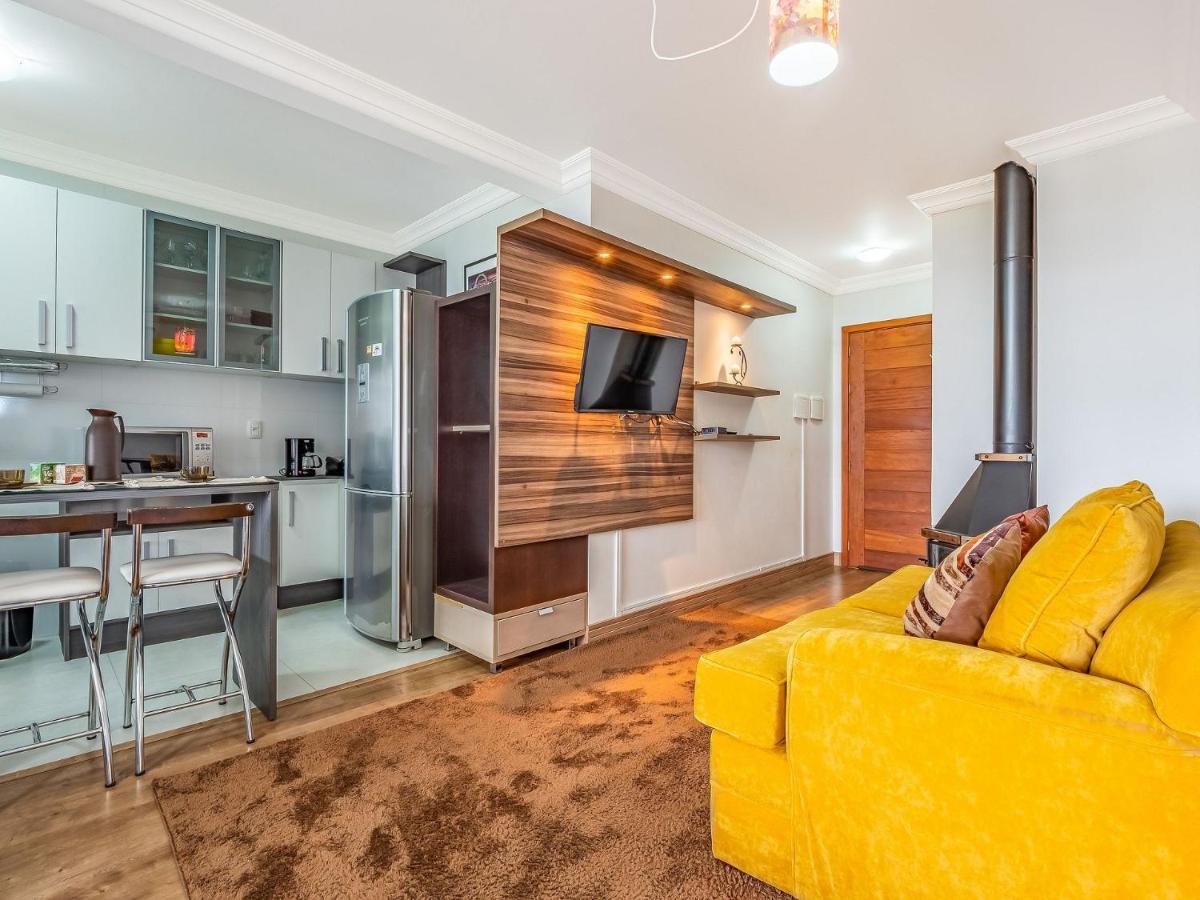 Cristo Rei 302 - Apartamento Em Gramado - Vista Para O Vale Apartment Екстериор снимка