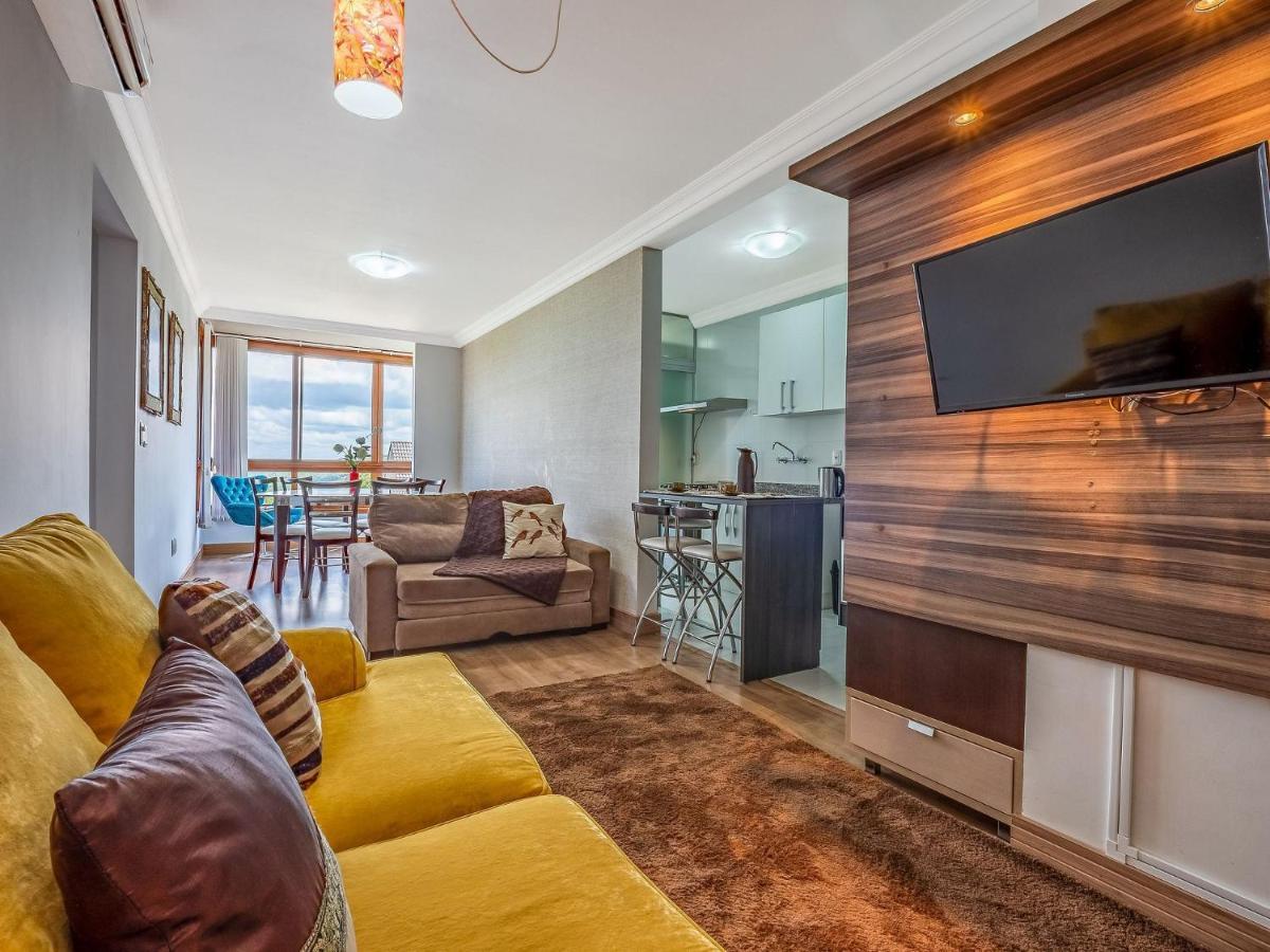 Cristo Rei 302 - Apartamento Em Gramado - Vista Para O Vale Apartment Екстериор снимка