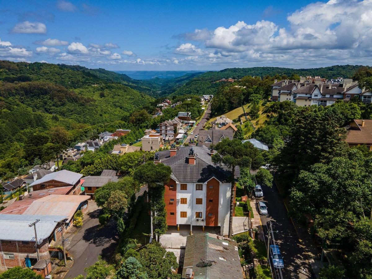 Cristo Rei 302 - Apartamento Em Gramado - Vista Para O Vale Apartment Екстериор снимка