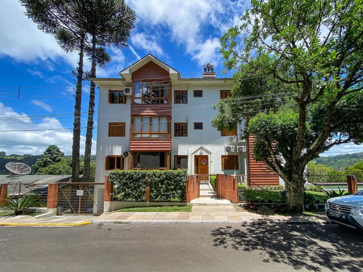 Cristo Rei 302 - Apartamento Em Gramado - Vista Para O Vale Apartment Екстериор снимка